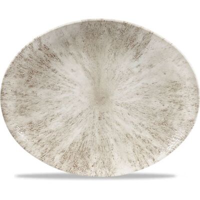 Churchill Piatto Ovale 31,7 X 25,5 Cm Studio Prints Stone Agate Grey Churchill Piatto Ovale 31,7 X 25,5 Cm Studio Prints Stone Agate Grey