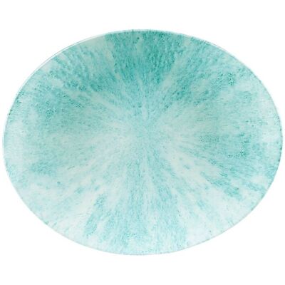 Churchill Piatto Ovale 31,7 X 25,5 Cm Studio Prints Stone Aquamarine Churchill Piatto Ovale 31,7 X 25,5 Cm Studio Prints Stone Aquamarine