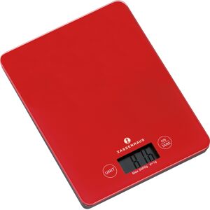 Zassenhaus Bilancia Digitale Rossa 21,5 cm Balance Zassenhaus Bilancia Digitale Rossa 21,5 cm Balance