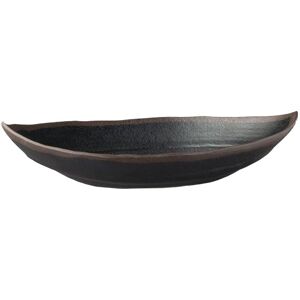APS MARONE - Piatto da servizio - nero - 25,5 x 14 cm - altezza 5,5 cm APS MARONE - Piatto da servizio - nero - 25,5 x 14 cm - altezza 5,5 cm