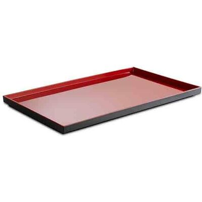 APS Vassoio GN 1/1 "Asia Plus" 32,5 x 53 cm Rosso, Nero APS Vassoio GN 1/1 "Asia Plus" 32,5 x 53 cm Rosso, Nero