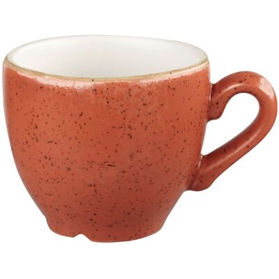 Churchill Tazzina Espresso 10 Cl Stonecast Spiced Orange Churchill Tazzina Espresso 10 Cl Stonecast Spiced Orange