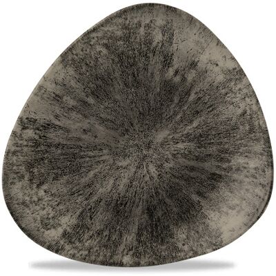 Churchill Piatto Triangolare 24,5 Cm Studio Prints Stone Quartz Black Churchill Piatto Triangolare 24,5 Cm Studio Prints Stone Quartz Black