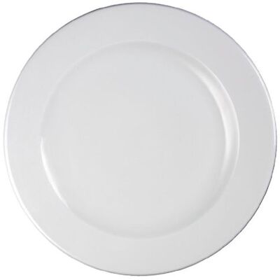 Churchill - Piatto Profile White Porcelain - White - 23 cm - Plates Churchill - Piatto Profile White Porcelain - White - 23 cm - Plates