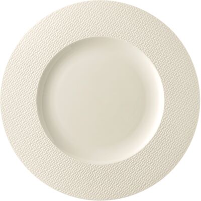 Rosenthal Piatto Piano con Falda 16,6 cm Kumi Bianco Rosenthal Piatto Piano con Falda 16,6 cm Kumi Bianco