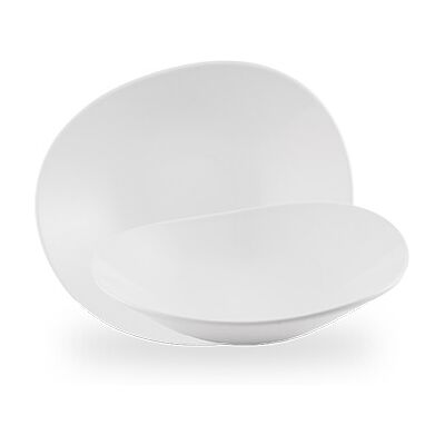 Churchill Ciotola Organic 23 cm Opal White Churchill Ciotola Organic 23 cm Opal White