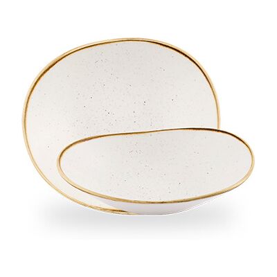 Churchill Ciotola Organic Opal 23 cm Stonecast Barley White Churchill Ciotola Organic Opal 23 cm Stonecast Barley White