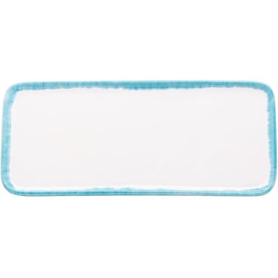 Zafferano Piatto rettangolare Petit Turchese 11,5 x 26,5 cm Zafferano Piatto rettangolare Petit Turchese 11,5 x 26,5 cm