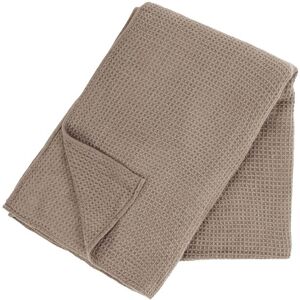 Tirolix Coperta piccola a nido d'ape 130 x 170 cm Taupe Tirolix Coperta piccola a nido d'ape 130 x 170 cm Taupe