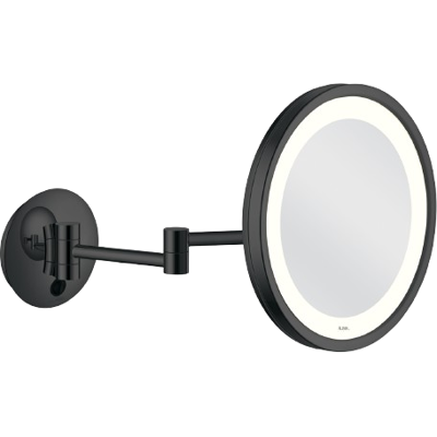Aliseo Specchio illuminato con braccio doppio Nero Led City Light 250 mm Aliseo Specchio illuminato con braccio doppio Nero Led City Light 250 mm