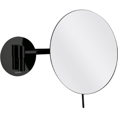 Aliseo Specchio con braccio singolo Nero Cosmo Minimalist 200 mm Aliseo Specchio con braccio singolo Nero Cosmo Minimalist 200 mm