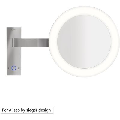 Aliseo Specchio illuminato con braccio singolo Led Moon Dance 240 mm Aliseo Specchio illuminato con braccio singolo Led Moon Dance 240 mm