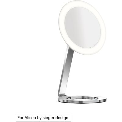 Aliseo Specchio illuminato fisso Led Moon Dance 240 mm Aliseo Specchio illuminato fisso Led Moon Dance 240 mm