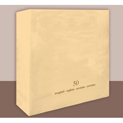 Tirolix Tovagliolo Champagne 2 Veli 40x40 cm 1200 Pezzi Tirolix Tovagliolo Champagne 2 Veli 40x40 cm 1200 Pezzi