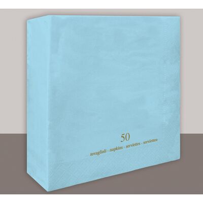 Tirolix Tovagliolo Azzurro 2 Veli 40x40 cm 1200 Pezzi Tirolix Tovagliolo Azzurro 2 Veli 40x40 cm 1200 Pezzi