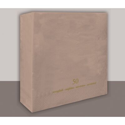 Tirolix Tovagliolo Tortora 2 Veli 40x40 cm 1200 Pezzi Tirolix Tovagliolo Tortora 2 Veli 40x40 cm 1200 Pezzi