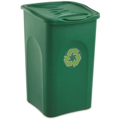 Stefanplast Pattumiera Raccolta Differenziata 50 l Verde Begreen Stefanplast Pattumiera Raccolta Differenziata 50 l Verde Begreen