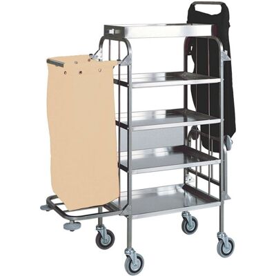 Forcar Carrello Portabiancheria 75/142 x 55 cm Forcar Carrello Portabiancheria 75/142 x 55 cm