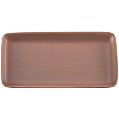 Zafferano Piatto rettangolare 12,5 x 23 cm Levante Marrone Zafferano Piatto rettangolare 12,5 x 23 cm Levante Marrone