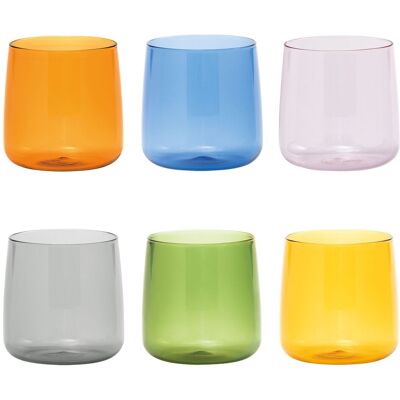 Zafferano Set 6 pezzi Tumbler No Bilia Assortiti Zafferano Set 6 pezzi Tumbler No Bilia Assortiti
