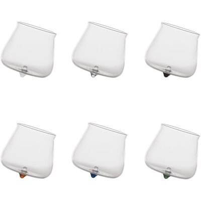 Zafferano Set 6 pezzi Tumbler Junior Pirolo Assortiti Zafferano Set 6 pezzi Tumbler Junior Pirolo Assortiti