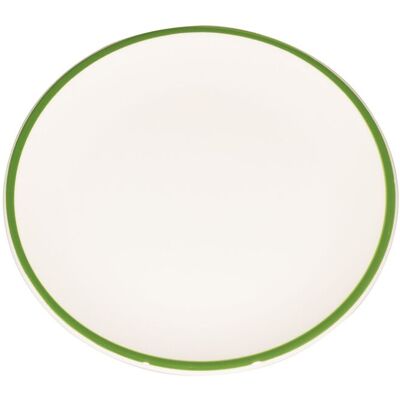 Zafferano Piatto Lido Rim Verde 21 cm Zafferano Piatto Lido Rim Verde 21 cm