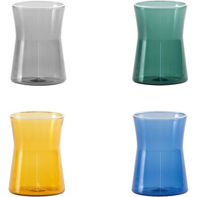 Zafferano Set 4 pezzi Tumbler Classy Assortiti Zafferano Set 4 pezzi Tumbler Classy Assortiti