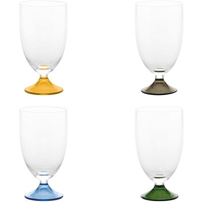 Zafferano Set 4 pezzi Calice acqua 42 cl Maestro Assortiti Zafferano Set 4 pezzi Calice acqua 42 cl Maestro Assortiti