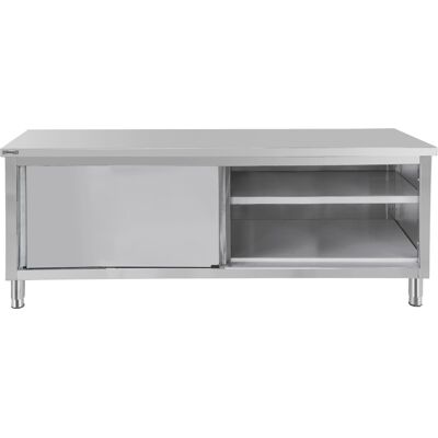 Tavolo da lavoro in acciaio inox Casselin - 1400 mm Tavolo da lavoro in acciaio inox Casselin - 1400 mm