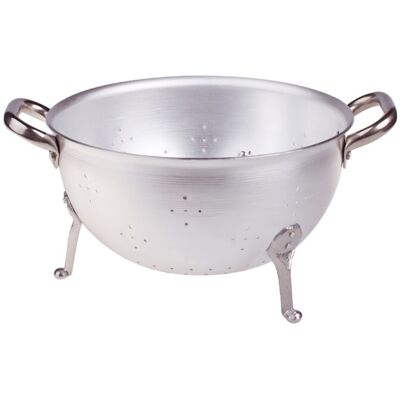 Agnelli - Colapasta in alluminio - 3mm - tre piedi - Colander Agnelli - Colapasta in alluminio - 3mm - tre piedi - Colander