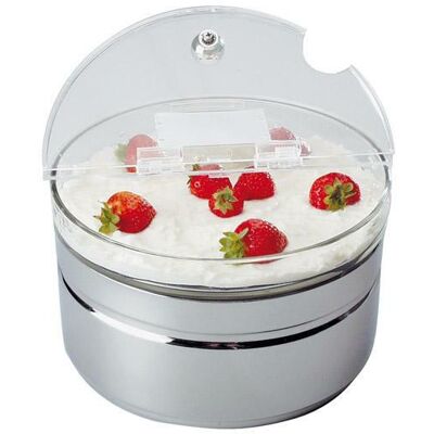 Set refrigerante in acciaio inox Arcoroc - 4 pezzi - Diametro 23cm - 2,5L Set refrigerante in acciaio inox Arcoroc - 4 pezzi - Diametro 23cm - 2,5L