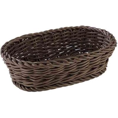 APS Cesto ovale "Profi Line" 12 x 19 cm Marrone APS Cesto ovale "Profi Line" 12 x 19 cm Marrone