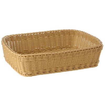 APS Cesto rettangolare "Profi Line" 40 x 30 cm Beige APS Cesto rettangolare "Profi Line" 40 x 30 cm Beige