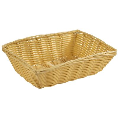 APS Cesto rettangolare "Basic" 15 x 22 cm Beige Chiaro APS Cesto rettangolare "Basic" 15 x 22 cm Beige Chiaro