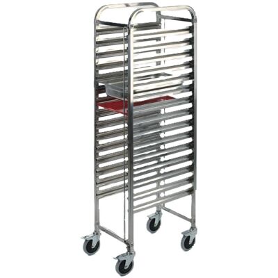 APS Carrello con 15 ripiani GN 1/1 38,5 x 55 cm APS Carrello con 15 ripiani GN 1/1 38,5 x 55 cm