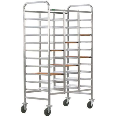 Forcar Carrello Portavassoi Rinforzati GN 1/1 per 30 Vassoi 118 x 62 cm Forcar Carrello Portavassoi Rinforzati GN 1/1 per 30 Vassoi 118 x 62 cm