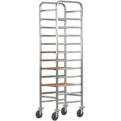 Forcar Carrello Portavassoi Rinforzati GN 1/1 per 10 Vassoi 45 x 62 cm Forcar Carrello Portavassoi Rinforzati GN 1/1 per 10 Vassoi 45 x 62 cm