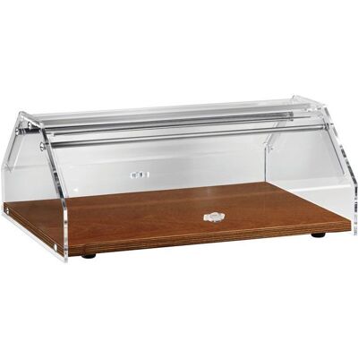 Forcar Vetrina Porta Brioches 50 x 35 cm Noce Forcar Vetrina Porta Brioches 50 x 35 cm Noce