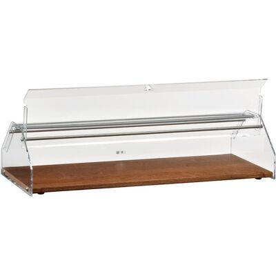 Forcar Vetrina Porta Brioches 85 x 35 cm Noce Forcar Vetrina Porta Brioches 85 x 35 cm Noce