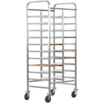 Forcar Carrello Portavassoi Rinforzati GN 1/1 per 20 Vassoi 81 x 62 cm Forcar Carrello Portavassoi Rinforzati GN 1/1 per 20 Vassoi 81 x 62 cm