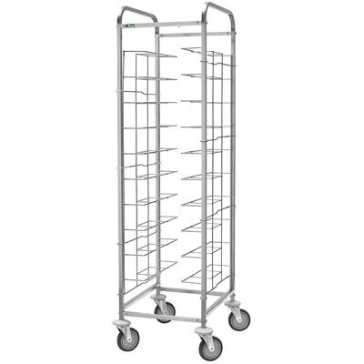 Forcar Carrello Portavassoi Universali per 10 Vassoi 55 x 62 cm Forcar Carrello Portavassoi Universali per 10 Vassoi 55 x 62 cm