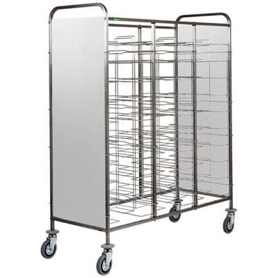 Forcar Carrello Portavassoi Universali per 30 Vassoi 138 x 62 cm Inox Forcar Carrello Portavassoi Universali per 30 Vassoi 138 x 62 cm Inox