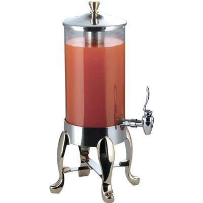 Yegam Distributore succhi con gambe cromate 7 l Euri Yegam Distributore succhi con gambe cromate 7 l Euri