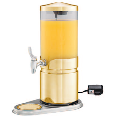 Frilich Dispenser di Succo Elettrico Gold 5 l Unison Frilich Dispenser di Succo Elettrico Gold 5 l Unison