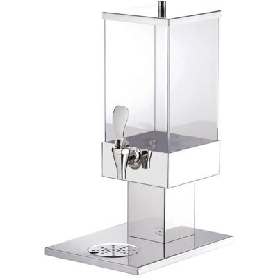 Abert Distributore Dispenser Succhi Inox 18/10 con Rubinetto Metallo 12 L 24 x 31 H. 70 cm Square Abert Distributore Dispenser Succhi Inox 18/10 con Rubinetto Metallo 12 L 24 x 31 H. 70 cm Square