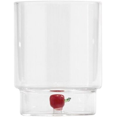 ZAFFERANO - Teca Frutta - Motivi di frutta - Doppia parete - Bicchieri ZAFFERANO - Teca Frutta - Motivi di frutta - Doppia parete - Bicchieri