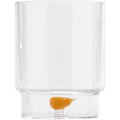 ZAFFERANO - Teca Frutta - Vetro borosilicato - Set di bicchieri ZAFFERANO - Teca Frutta - Vetro borosilicato - Set di bicchieri