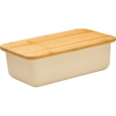Scatola per pane generica - 40 x 23 x 13,5 cm - Crema Scatola per pane generica - 40 x 23 x 13,5 cm - Crema