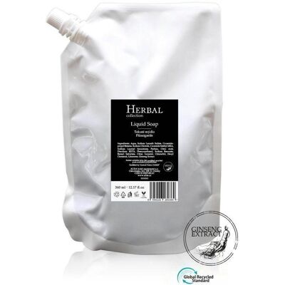 Tirolix Ricarica sapone liquido 360 ml collezione HERBAL Tirolix Ricarica sapone liquido 360 ml collezione HERBAL
