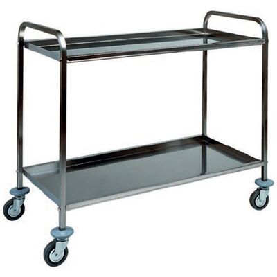 Forcar Carrello di Servizio 2 Ripiani 91 x 57 cm Forcar Carrello di Servizio 2 Ripiani 91 x 57 cm